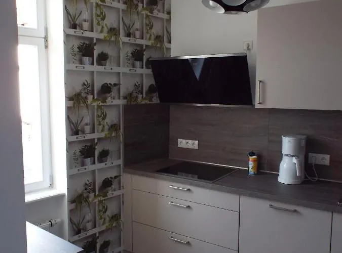 Mittendrin Mit Parkplatz 公寓